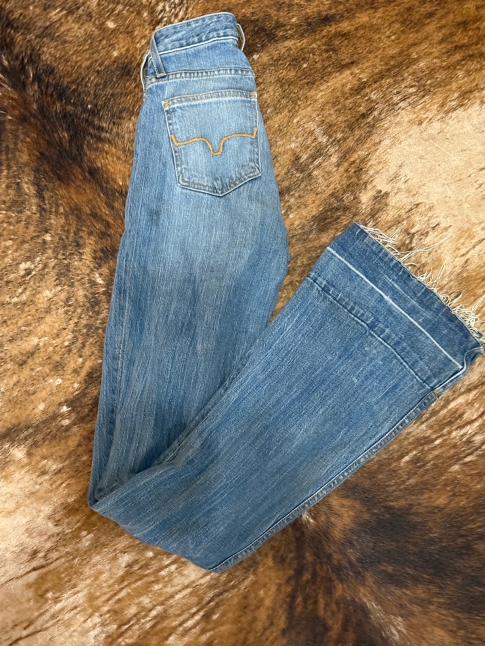 Kimes Ranch Women's Boot Cut Jeans in Blue Denim